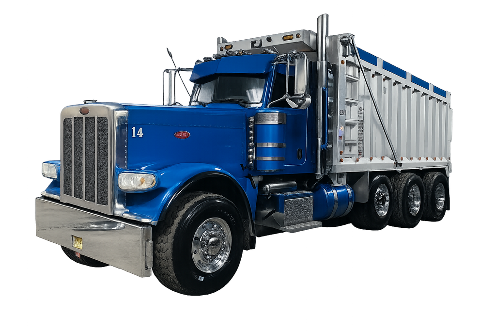 Logitech Transport tri-axle dump truck